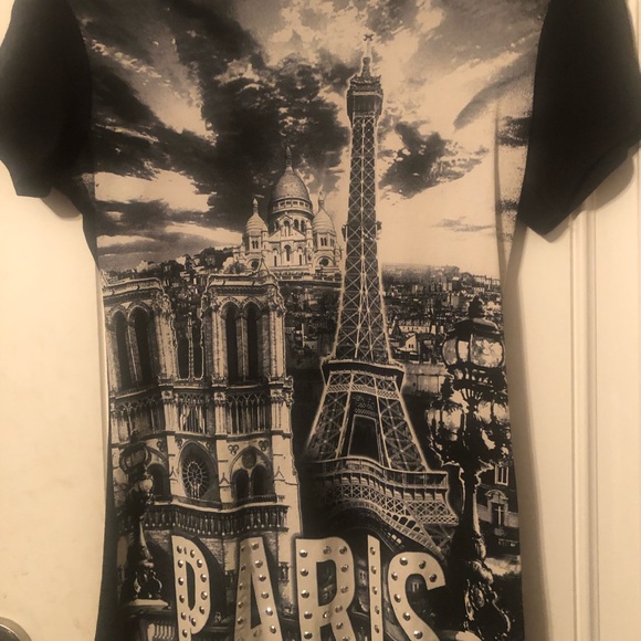 Hello Paris stretchy T-shirt - Picture 3 of 4